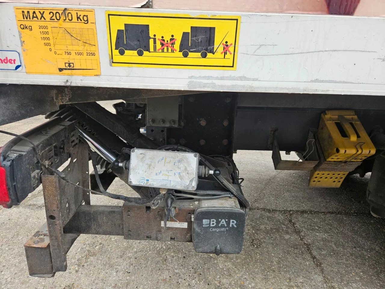 Box truck Scania R480 BOX Tail Lift Euro5: picture 9