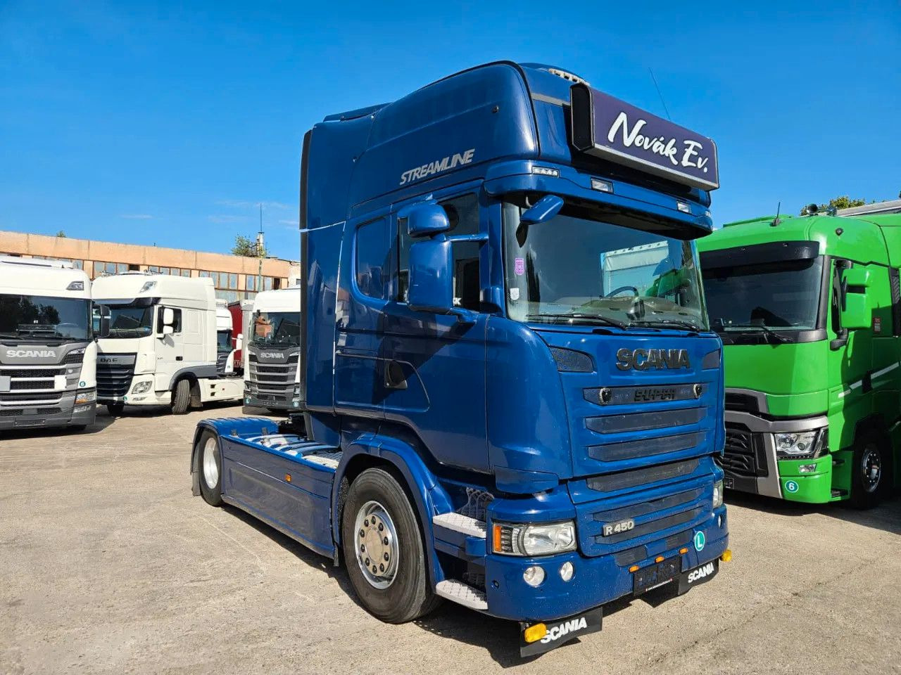 Scania R450 TopLine, Standklima, Full Spoiler, Alloy wh - Tractor unit: picture 2 Scania R450 TopLine, Standklima, Full Spoiler, Alloy wh - Tractor unit: picture 2