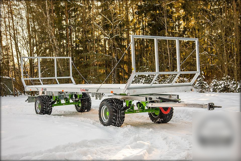 Ballenwagen Ballenanhänger Wagen Plattformanhänger - Farm platform trailer: picture 2 Ballenwagen Ballenanhänger Wagen Plattformanhänger - Farm platform trailer: picture 2