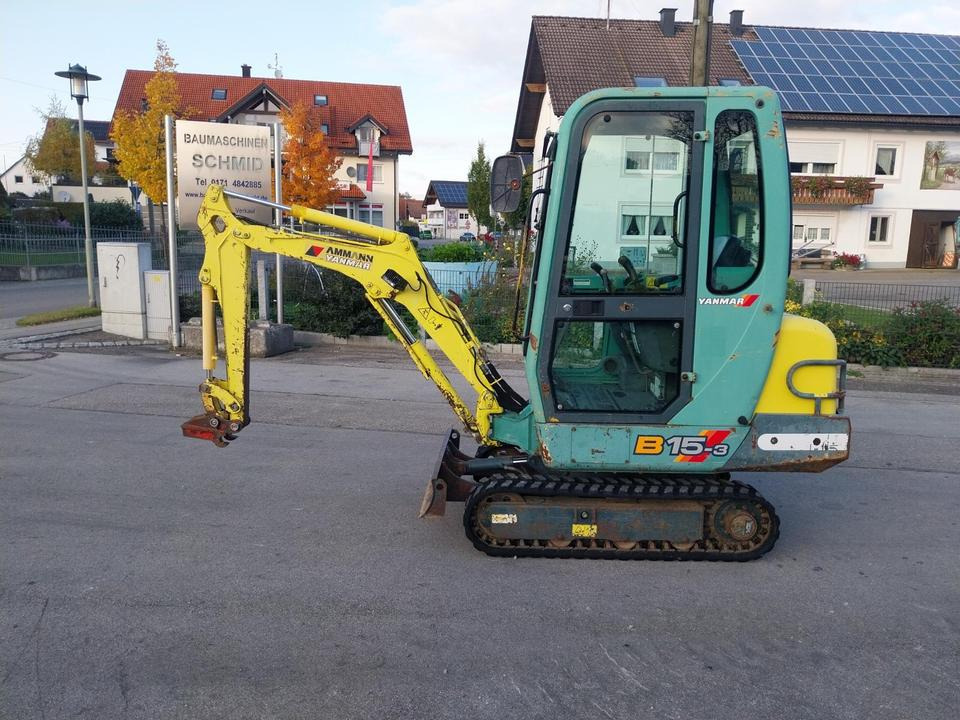Minibagger Yanmar B 15 Bagger Kettenbagger - Mini excavator: picture 1 Minibagger Yanmar B 15 Bagger Kettenbagger - Mini excavator: picture 1