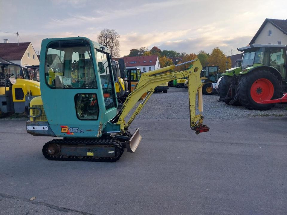 Minibagger Yanmar B 15 Bagger Kettenbagger - Mini excavator: picture 3 Minibagger Yanmar B 15 Bagger Kettenbagger - Mini excavator: picture 3
