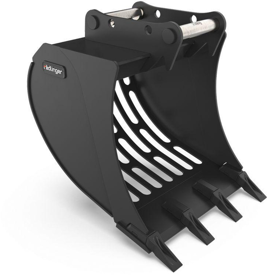 Rädlinger Sieblöffel OQ 65 Bagger 11,0 - 15,0 to Hitachi Liebherr - Sorting bucket for Excavator: picture 1 Rädlinger Sieblöffel OQ 65 Bagger 11,0 - 15,0 to Hitachi Liebherr - Sorting bucket for Excavator: picture 1