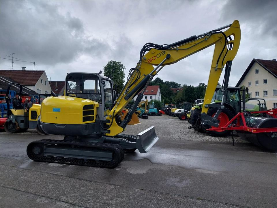 Wacker Neuson 8003 Verstellausleger Minibagger Kettenbagger - Mini excavator: picture 3 Wacker Neuson 8003 Verstellausleger Minibagger Kettenbagger - Mini excavator: picture 3