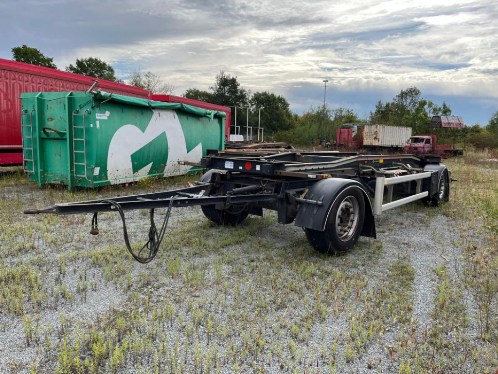 HUEFFERMANN 2-achs Abrollanhänger Containeranhänger HSA 18.70 - Roll-off/ Skip trailer: picture 1 HUEFFERMANN 2-achs Abrollanhänger Containeranhänger HSA 18.70 - Roll-off/ Skip trailer: picture 1