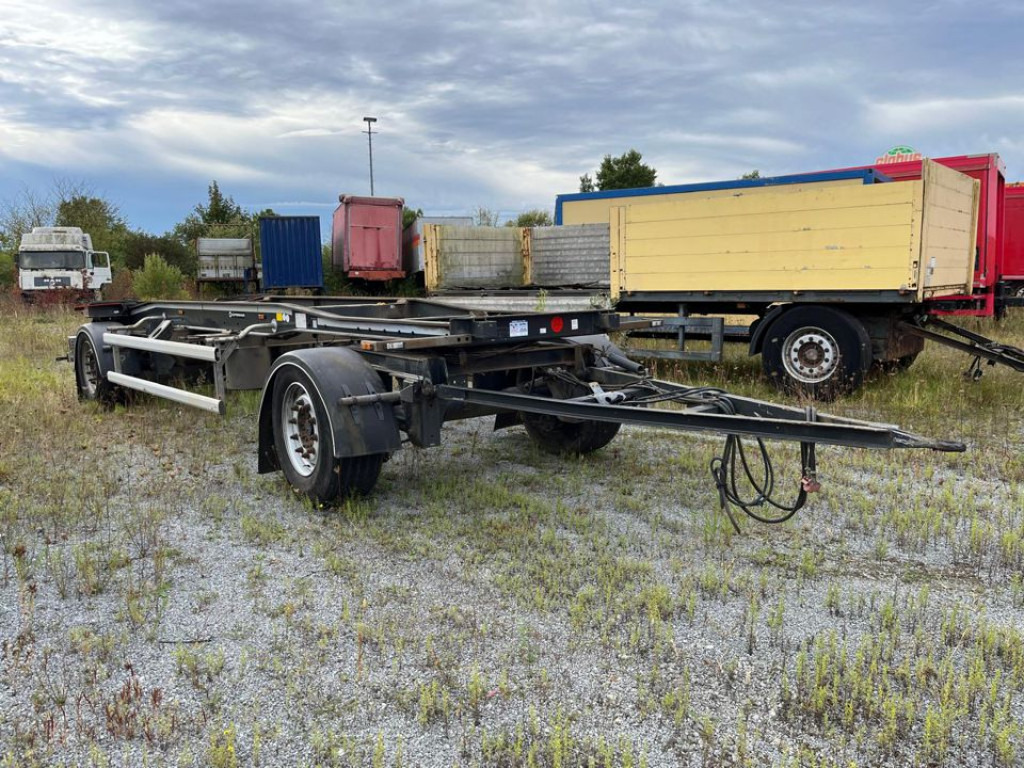 HUEFFERMANN 2-achs Abrollanhänger Containeranhänger HSA 18.70 - Roll-off/ Skip trailer: picture 2 HUEFFERMANN 2-achs Abrollanhänger Containeranhänger HSA 18.70 - Roll-off/ Skip trailer: picture 2