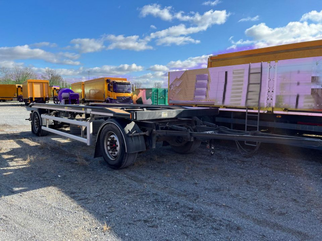 HUEFFERMANN HUEFFERMANN 2-achs Abrollanhänger Containeranhänger HAR 18.70 - Roll-off/ Skip trailer: picture 2 HUEFFERMANN HUEFFERMANN 2-achs Abrollanhänger Containeranhänger HAR 18.70 - Roll-off/ Skip trailer: picture 2