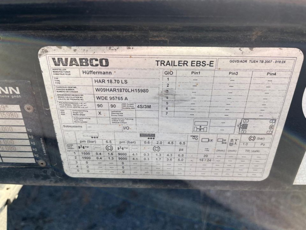 Roll-off/ Skip trailer HUEFFERMANN HUEFFERMANN 2-achs Abrollanhänger Containeranhänger HAR 18.70: picture 7 Roll-off/ Skip trailer HUEFFERMANN HUEFFERMANN 2-achs Abrollanhänger Containeranhänger HAR 18.70: picture 7