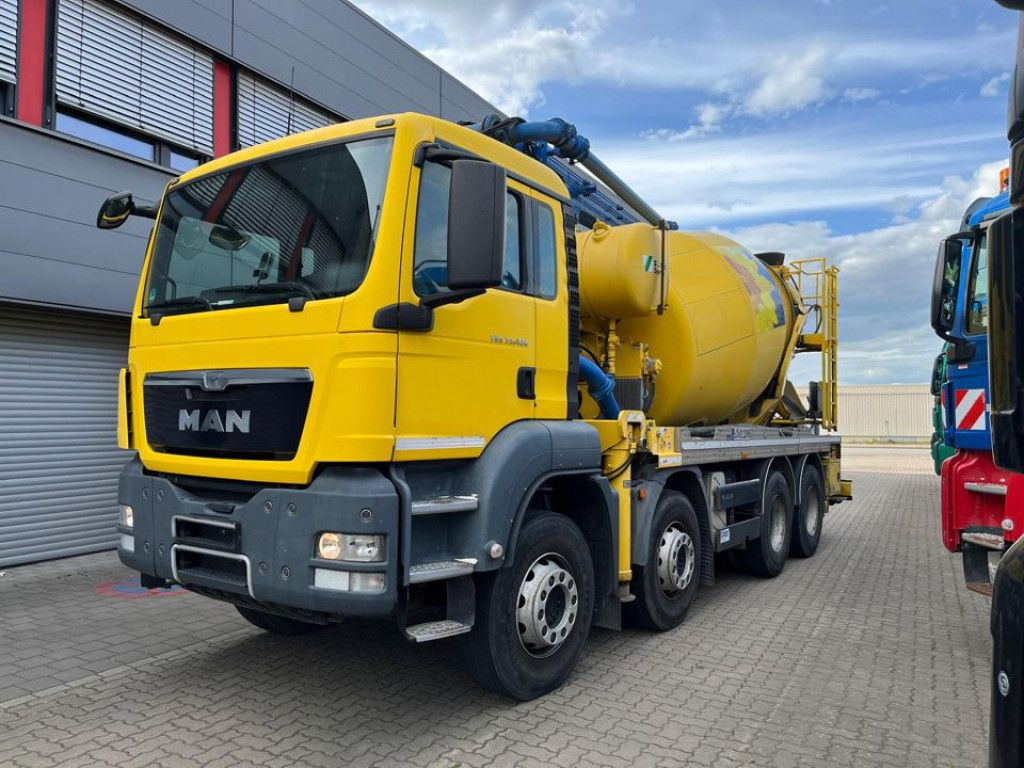 MAN TG-S 35.360 8x4 BB Pumi Pumi 24mKolbenpumpe deut - Concrete pump truck: picture 1 MAN TG-S 35.360 8x4 BB Pumi Pumi 24mKolbenpumpe deut - Concrete pump truck: picture 1