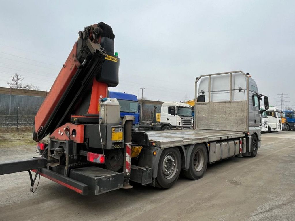 MAN TG-X 26.400 6x2 Pritsche Heckkran Palfinger PK 3 - Dropside/ Flatbed truck, Crane truck: picture 4 MAN TG-X 26.400 6x2 Pritsche Heckkran Palfinger PK 3 - Dropside/ Flatbed truck, Crane truck: picture 4