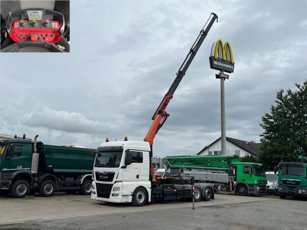 MAN TG-X 26.460 6x2-2 BL Pritsche Kran PK 24.001/Fun - Crane truck: picture 3 MAN TG-X 26.460 6x2-2 BL Pritsche Kran PK 24.001/Fun - Crane truck: picture 3