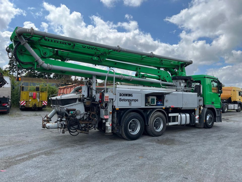 Concrete pump truck MERCEDES-BENZ Actros 2641 6x4  Betonpumpe Schwing S 36 X nur 2786h: picture 10