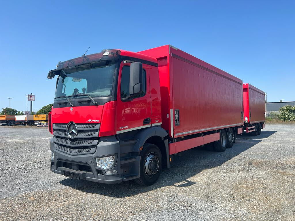 MERCEDES-BENZ Antos 2540 L 6x2 Pritsche LBW Coca Cola - Curtainsider truck: picture 1 MERCEDES-BENZ Antos 2540 L 6x2 Pritsche LBW Coca Cola - Curtainsider truck: picture 1