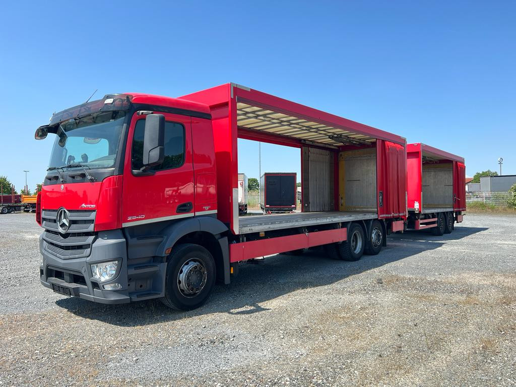 MERCEDES-BENZ Antos 2540 L 6x2 Pritsche LBW Coca Cola LBW 2to - Curtainsider truck: picture 1 MERCEDES-BENZ Antos 2540 L 6x2 Pritsche LBW Coca Cola LBW 2to - Curtainsider truck: picture 1