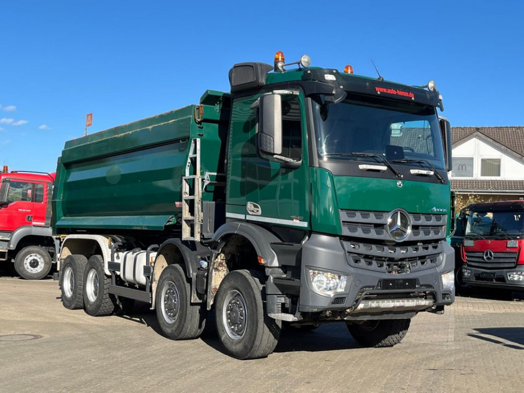 Tipper MERCEDES-BENZ Arocs 4145 8x8 4 Achs Muldenkipper Meiller: picture 8
