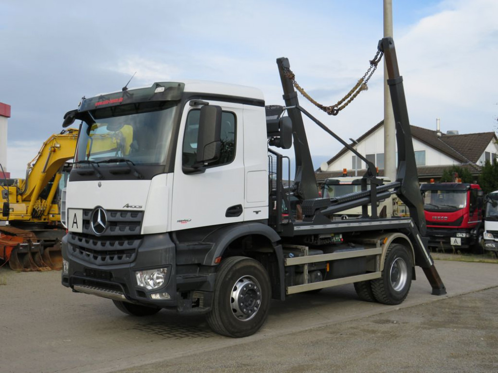 MERCEDES-BENZ Mercedes-Benz Actros Absetzkipper 1840 K 4x2 Euro 6 - Skip loader truck: picture 1 MERCEDES-BENZ Mercedes-Benz Actros Absetzkipper 1840 K 4x2 Euro 6 - Skip loader truck: picture 1