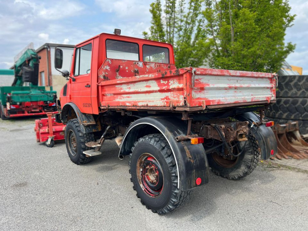 MERCEDES-BENZ Mercedes-Benz Unimog 2-Achs Allradkipper U 424 Front+Heckhydraulik Besen - Tipper: picture 4 MERCEDES-BENZ Mercedes-Benz Unimog 2-Achs Allradkipper U 424 Front+Heckhydraulik Besen - Tipper: picture 4