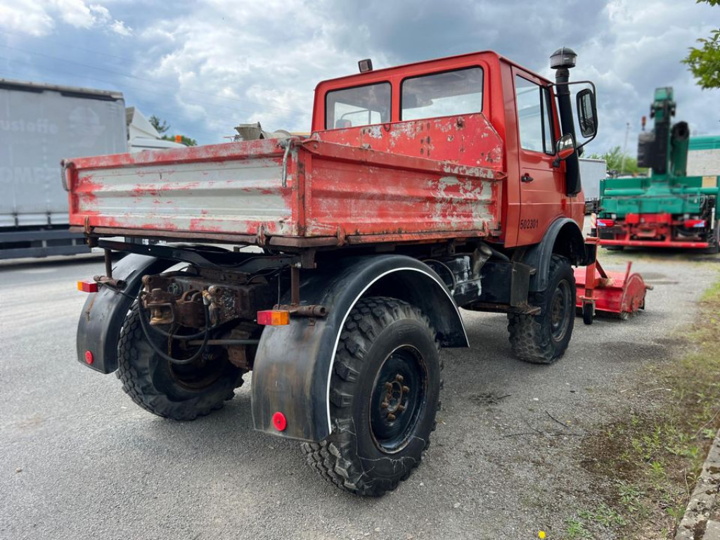 MERCEDES-BENZ Mercedes-Benz Unimog 2-Achs Allradkipper U 424 Front+Heckhydraulik Besen - Tipper: picture 3 MERCEDES-BENZ Mercedes-Benz Unimog 2-Achs Allradkipper U 424 Front+Heckhydraulik Besen - Tipper: picture 3