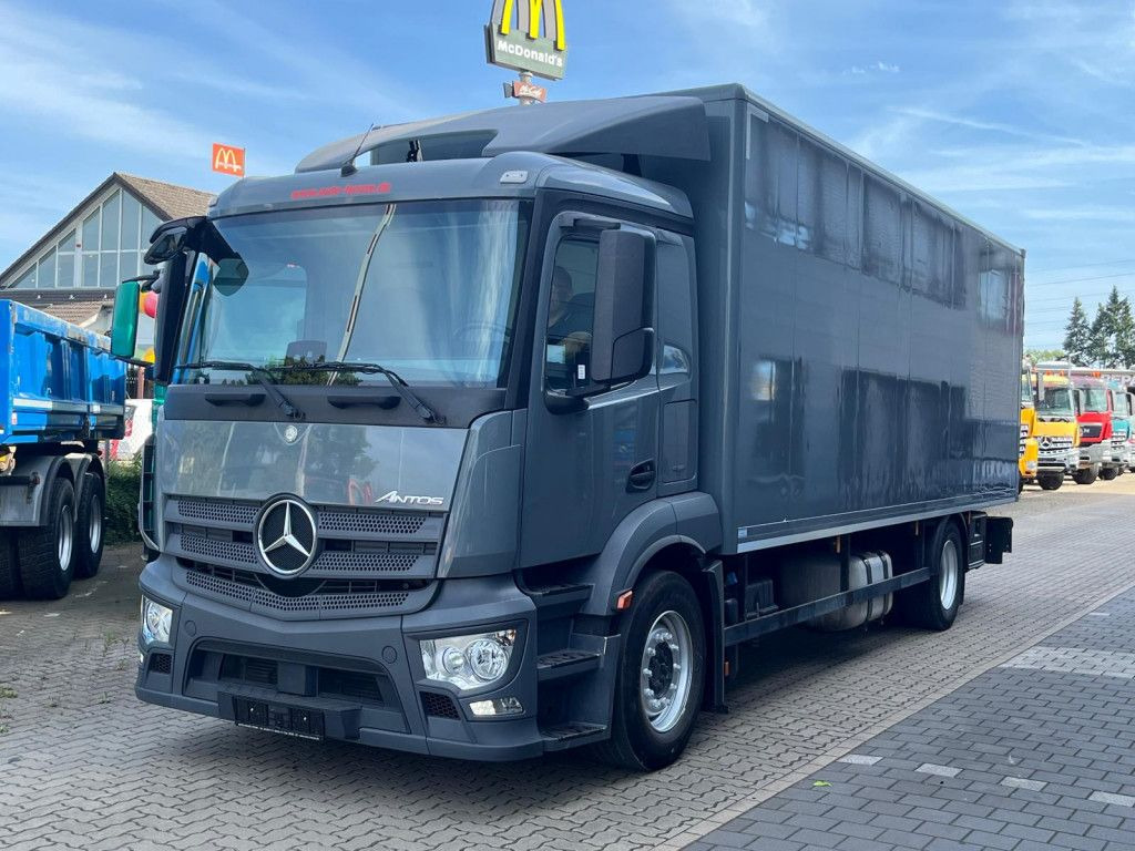 Mercedes-Benz Antos 1830 L nR 4x2 Standardkoffer LBW LBW 2to+F Mercedes-Benz Antos 1830 L nR 4x2 Standardkoffer LBW LBW 2to+F - Box truck: picture 1 Mercedes-Benz Antos 1830 L nR 4x2 Standardkoffer LBW LBW 2to+F Mercedes-Benz Antos 1830 L nR 4x2 Standardkoffer LBW LBW 2to+F - Box truck: picture 1