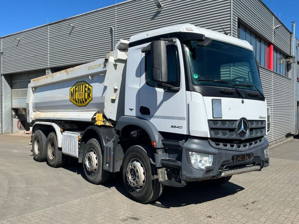 Mercedes-Benz Arocs 3240 B 8x4 4 Achs Muldenkipper Meiller - Tipper: picture 2 Mercedes-Benz Arocs 3240 B 8x4 4 Achs Muldenkipper Meiller - Tipper: picture 2