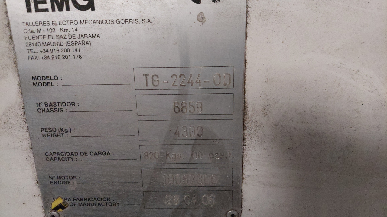 TG-2244 TEMG Passenger stairs - Passenger stairs: picture 3 TG-2244 TEMG Passenger stairs - Passenger stairs: picture 3