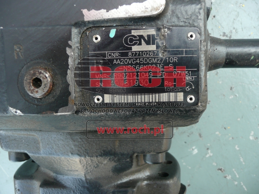 CNH AA20VG45DGM2/10R-NXC66F023D-S R902121049 87710267 BBN63 - Hydraulic pump: picture 2 CNH AA20VG45DGM2/10R-NXC66F023D-S R902121049 87710267 BBN63 - Hydraulic pump: picture 2
