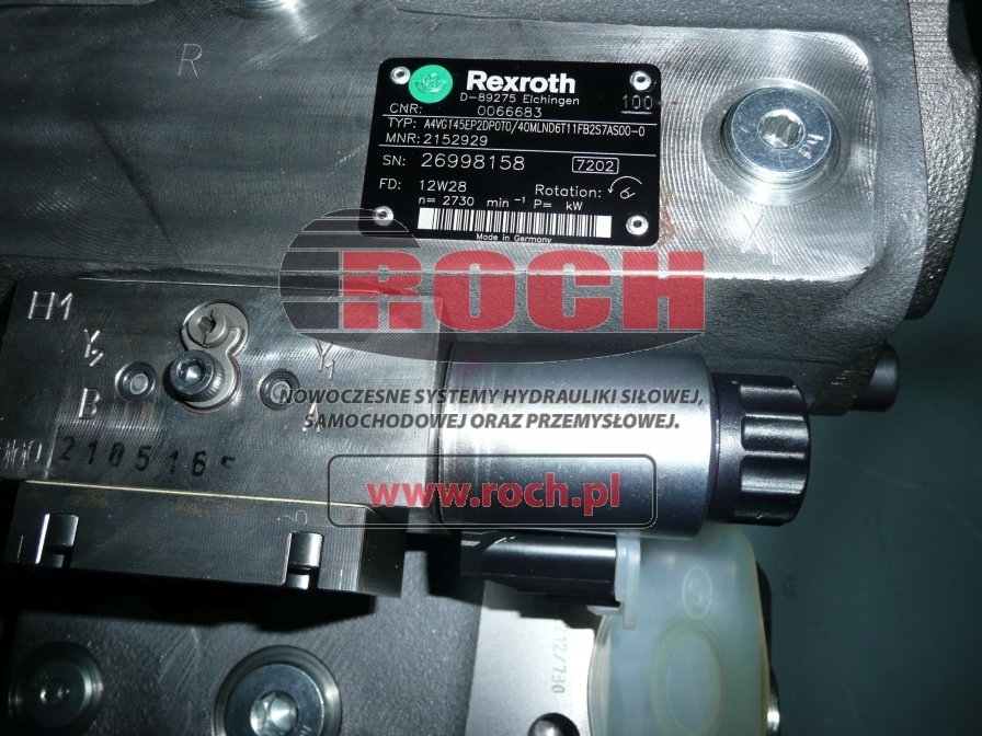 REXROTH A4VG145EP2DP0T0/40MLND6T11FB2S7AS00-0 2152929 0066683 - Hydraulic pump for Beet harvester: picture 2 REXROTH A4VG145EP2DP0T0/40MLND6T11FB2S7AS00-0 2152929 0066683 - Hydraulic pump for Beet harvester: picture 2