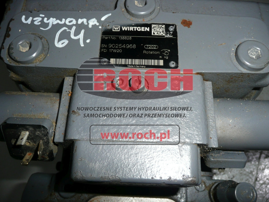 WIRTGEN 138828 - Hydraulic pump: picture 2 WIRTGEN 138828 - Hydraulic pump: picture 2