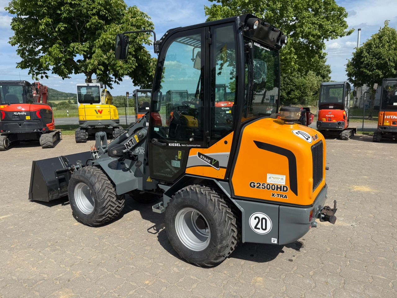 Giant G2500 HD X-TRA, Bj 20, SW, Schaufel, Gabel - Wheel loader: picture 2 Giant G2500 HD X-TRA, Bj 20, SW, Schaufel, Gabel - Wheel loader: picture 2