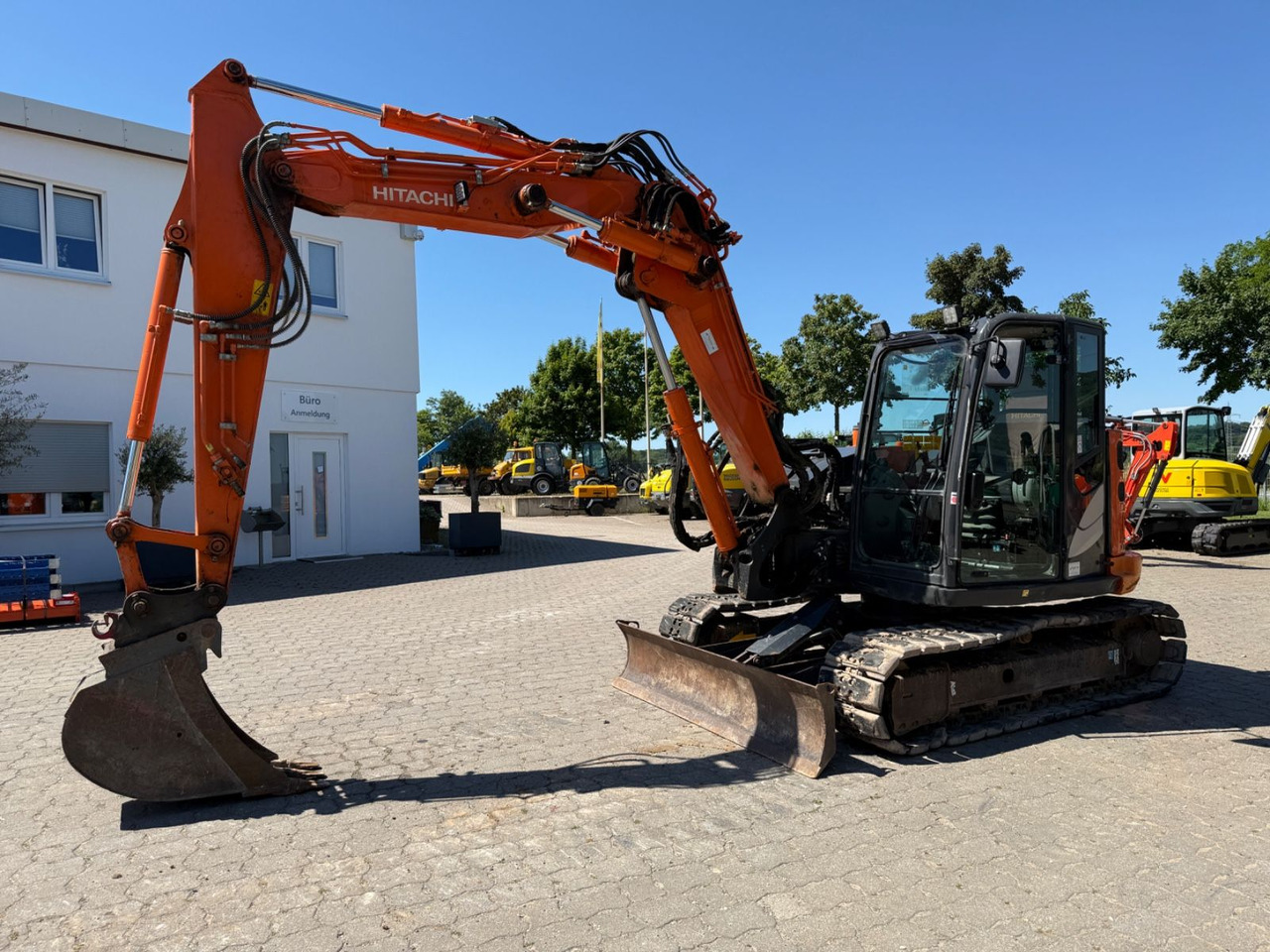 Hitachi ZX 85 USB-5A, Bj 17, 5190 BH, hydr. VA, MS08, TL - Mini excavator: picture 1 Hitachi ZX 85 USB-5A, Bj 17, 5190 BH, hydr. VA, MS08, TL - Mini excavator: picture 1