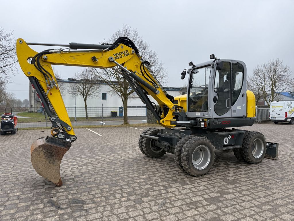 Wacker EW 100, Bj 20, 2050 BH, VA, HS08, TL  - Wheel excavator: picture 1 Wacker EW 100, Bj 20, 2050 BH, VA, HS08, TL  - Wheel excavator: picture 1