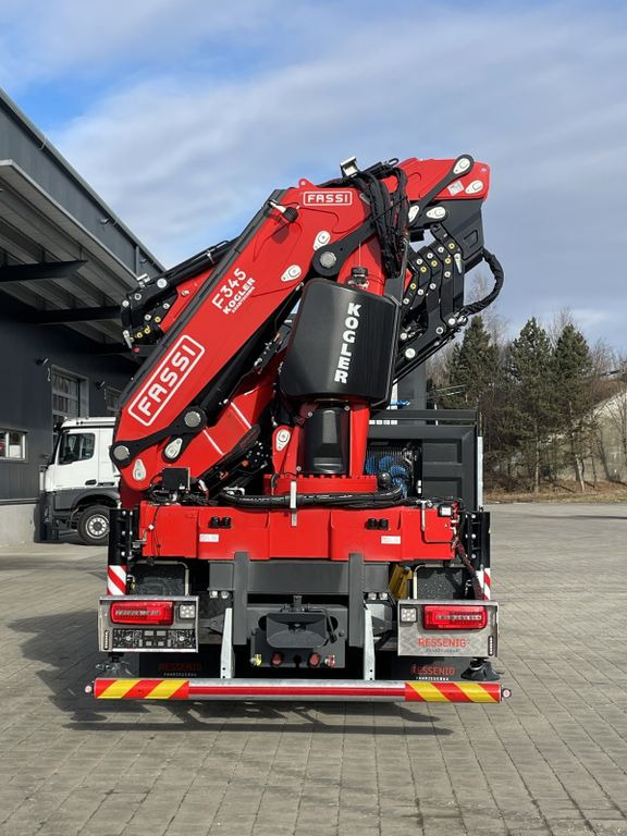 Dropside/ Flatbed truck, Crane truck DAF XF 480 FAN Kranwagen: picture 13