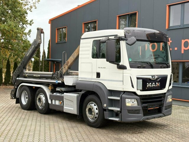 MAN TGS 26.460 6x2 Euro 6 Absetzkipper Meiller - Skip loader truck: picture 1 MAN TGS 26.460 6x2 Euro 6 Absetzkipper Meiller - Skip loader truck: picture 1