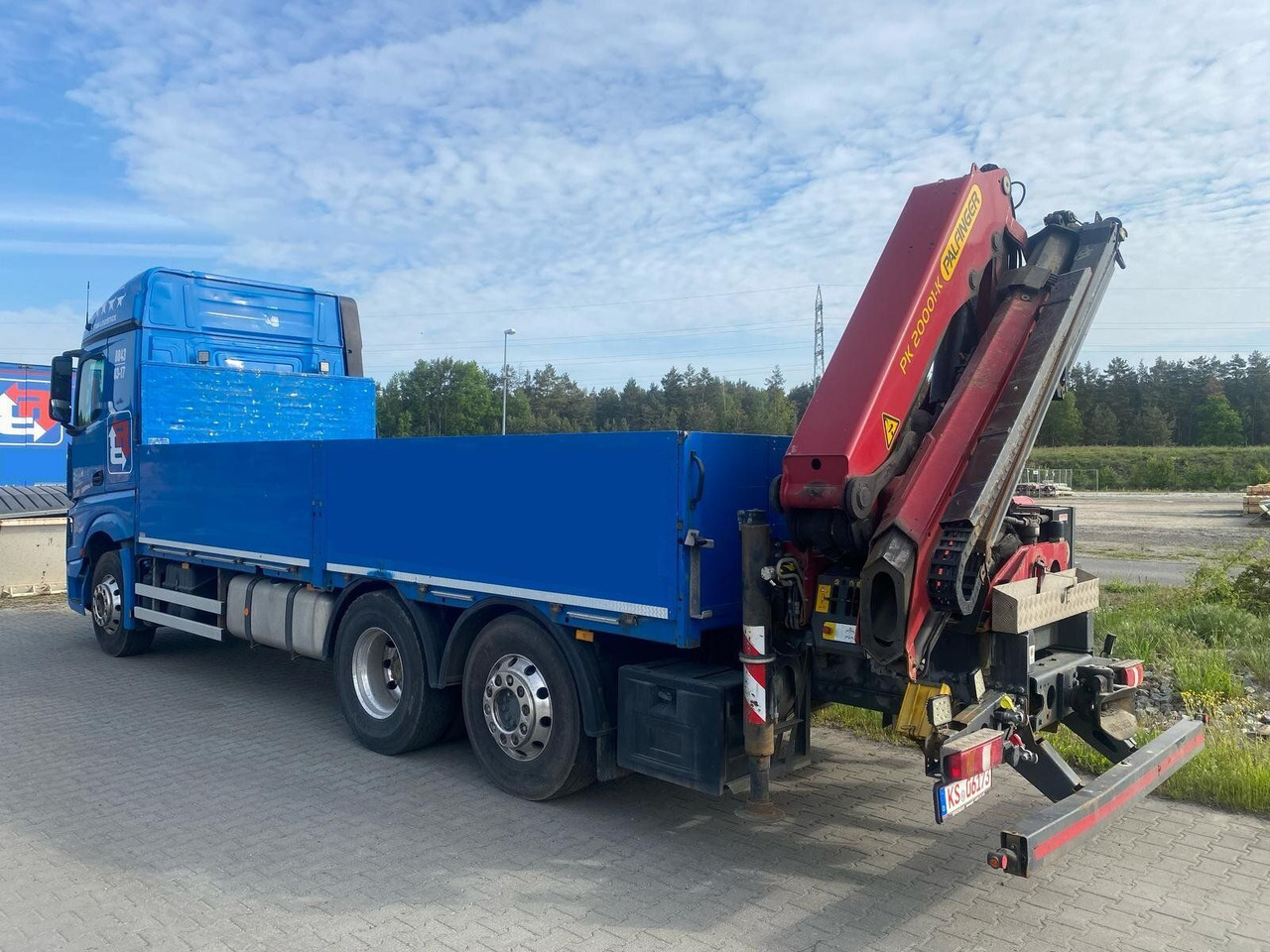 Mercedes-Benz ACTROS 2545 6x2 Pritsch Kran Palfinger PK20001 - Dropside/ Flatbed truck, Crane truck: picture 2 Mercedes-Benz ACTROS 2545 6x2 Pritsch Kran Palfinger PK20001 - Dropside/ Flatbed truck, Crane truck: picture 2