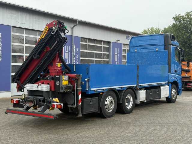 Crane truck Mercedes-Benz ACTROS 2545 6x2 Pritsche Kran Palfinger PK20001K: picture 9