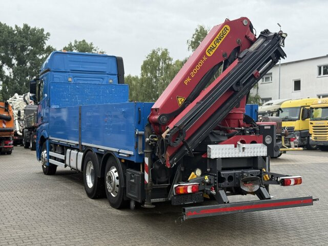 Crane truck Mercedes-Benz ACTROS 2545 6x2 Pritsche Kran Palfinger PK20001K: picture 11