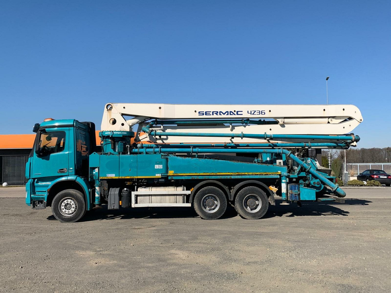 Mercedes-Benz AROCS 2636 6x4 Euro 6 Betonpumpe SERMAC 4Z36 - Concrete pump truck: picture 4 Mercedes-Benz AROCS 2636 6x4 Euro 6 Betonpumpe SERMAC 4Z36 - Concrete pump truck: picture 4