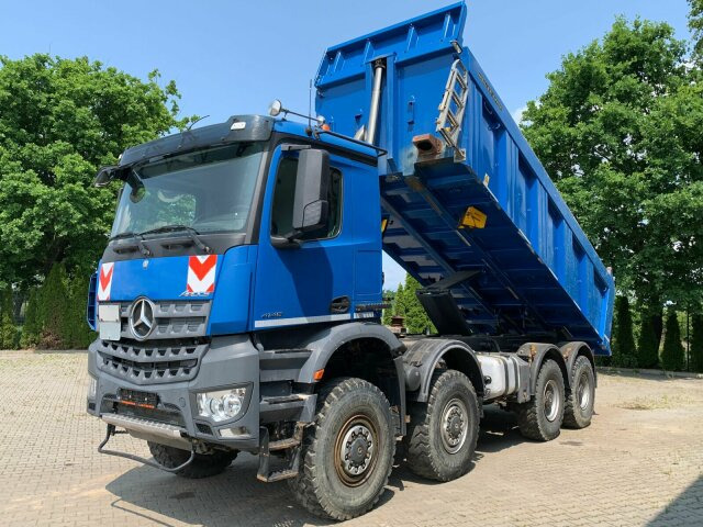 Mercedes-Benz AROCS 4145 8x8 EURO6 Muldenkipper TOP! - Tipper: picture 2 Mercedes-Benz AROCS 4145 8x8 EURO6 Muldenkipper TOP! - Tipper: picture 2