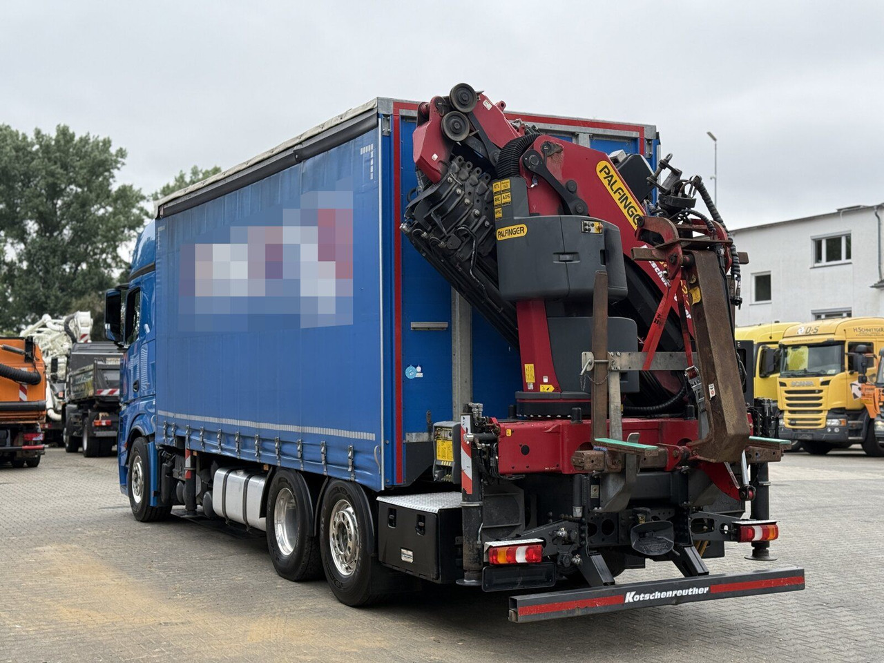 Mercedes-Benz Actros 6x2 Pritsche Kran Palfinger PK34002 + JIB - Crane truck: picture 5 Mercedes-Benz Actros 6x2 Pritsche Kran Palfinger PK34002 + JIB - Crane truck: picture 5