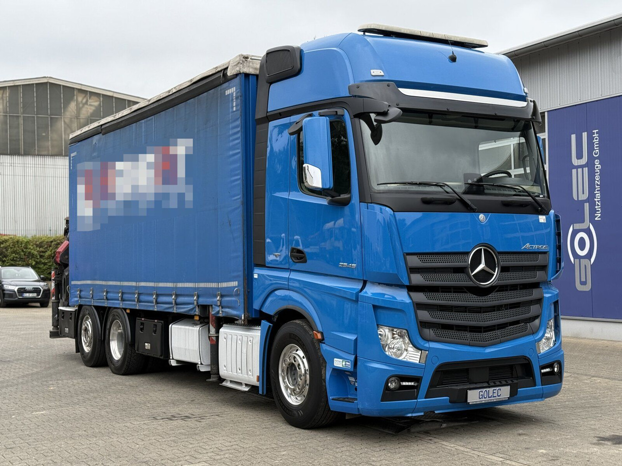 Mercedes-Benz Actros 6x2 Pritsche Kran Palfinger PK34002 + JIB - Crane truck: picture 1 Mercedes-Benz Actros 6x2 Pritsche Kran Palfinger PK34002 + JIB - Crane truck: picture 1