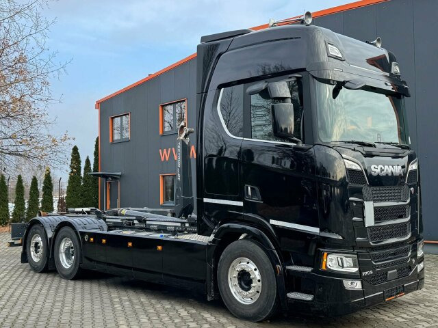 Scania 770S 6x2 Abrollkipper MEILLER RK 21.70 - Hook lift truck: picture 1 Scania 770S 6x2 Abrollkipper MEILLER RK 21.70 - Hook lift truck: picture 1