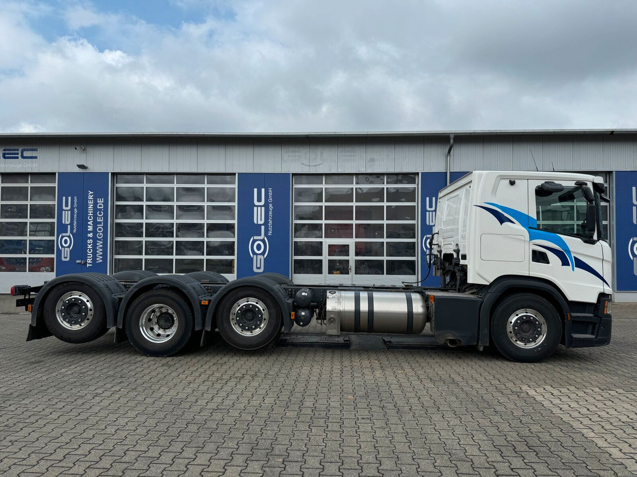 Scania G 410 B8x2*6 NB LNG Fahrgestell Nebenantrieb - Tank truck, Crane truck: picture 4 Scania G 410 B8x2*6 NB LNG Fahrgestell Nebenantrieb - Tank truck, Crane truck: picture 4