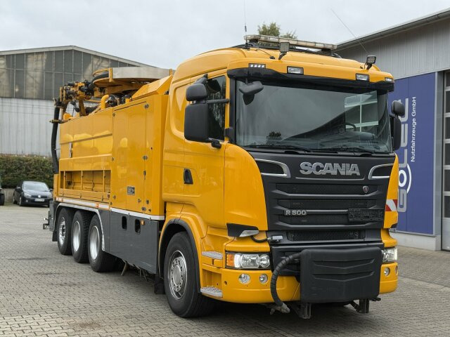 Scania R500 8x4 Kanalreiniger Kombi MÜLLER CM 170 KT - Vacuum truck: picture 1 Scania R500 8x4 Kanalreiniger Kombi MÜLLER CM 170 KT - Vacuum truck: picture 1