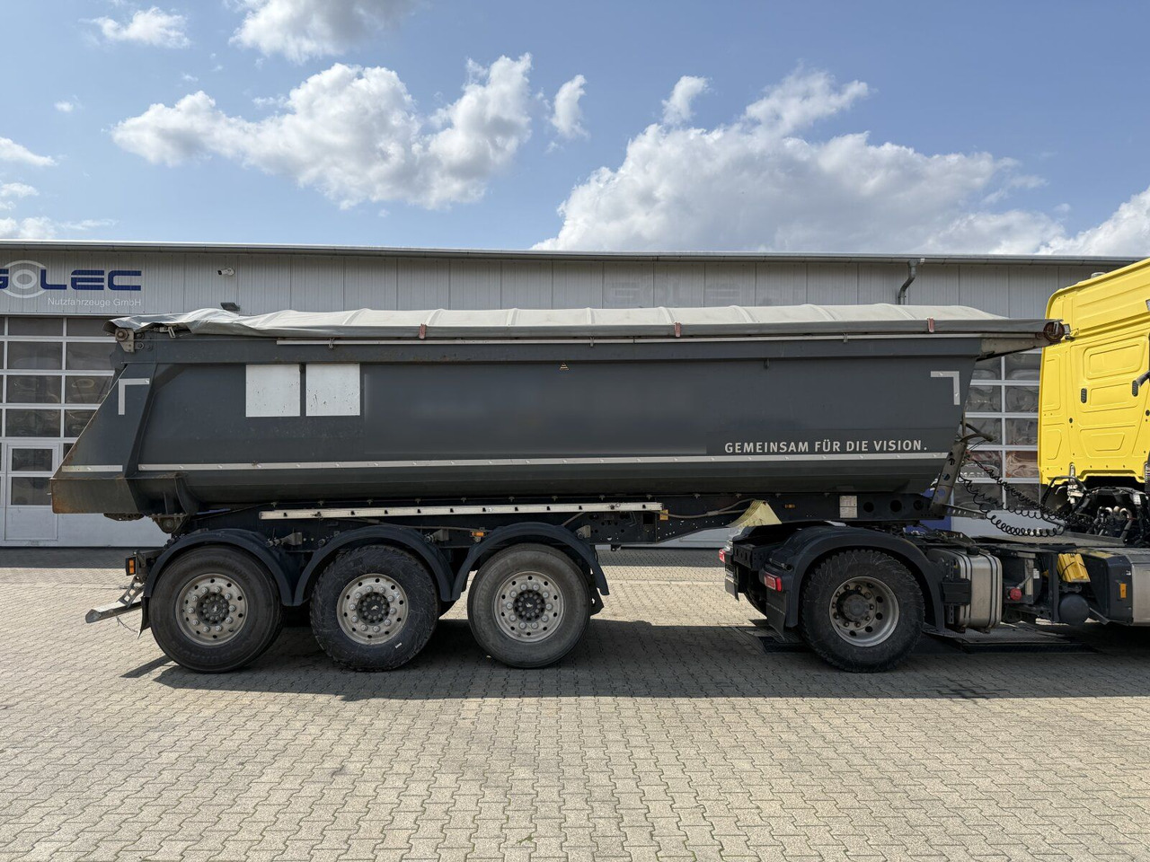 Schmitz Cargobull Cargobull SKI 24 SL7.2 Alu Kippauflieger E-Plane - Tipper semi-trailer: picture 2 Schmitz Cargobull Cargobull SKI 24 SL7.2 Alu Kippauflieger E-Plane - Tipper semi-trailer: picture 2