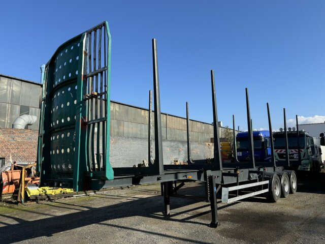 Schwarzmüller HS 3/E Langmaterial Holz 3 Achse 35.000 Kg - Timber semi-trailer: picture 1 Schwarzmüller HS 3/E Langmaterial Holz 3 Achse 35.000 Kg - Timber semi-trailer: picture 1