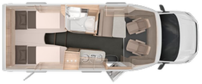 Knaus Van TI Plus 650 MEG Platinum Selection Allrad An - Semi-integrated motorhome: picture 2 Knaus Van TI Plus 650 MEG Platinum Selection Allrad An - Semi-integrated motorhome: picture 2