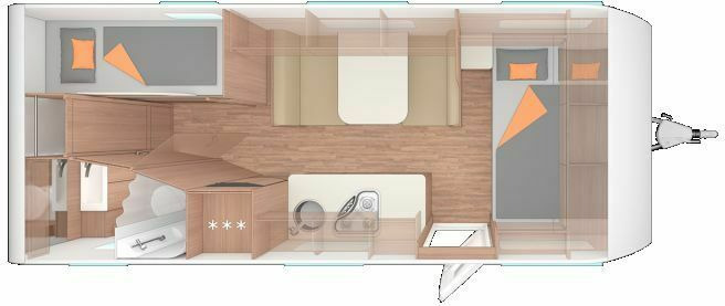 Weinsberg CaraOne 550 QDK Deckenschränke - Caravan: picture 2 Weinsberg CaraOne 550 QDK Deckenschränke - Caravan: picture 2