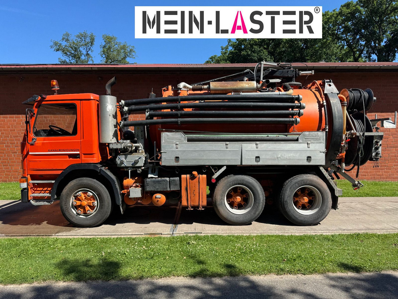 Scania 112 6x4 Saug Spül Kombi Kaiser Top Zustand 6x4 - Vacuum truck: picture 4 Scania 112 6x4 Saug Spül Kombi Kaiser Top Zustand 6x4 - Vacuum truck: picture 4
