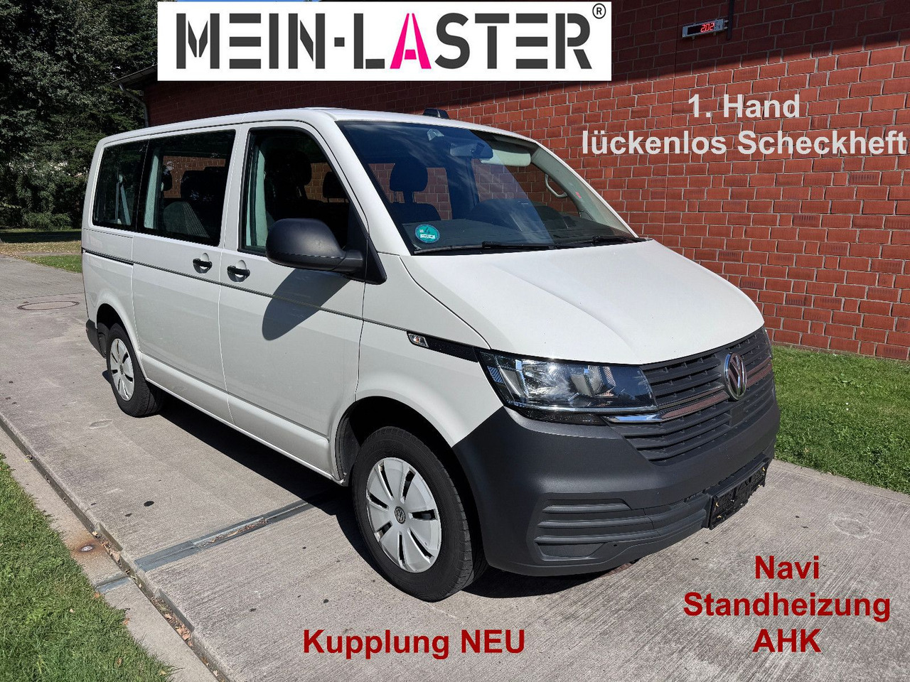 Volkswagen T6 2.0 tdi Standheizung Navigation AHK TÜV 5-27 - Passenger van: picture 1 Volkswagen T6 2.0 tdi Standheizung Navigation AHK TÜV 5-27 - Passenger van: picture 1