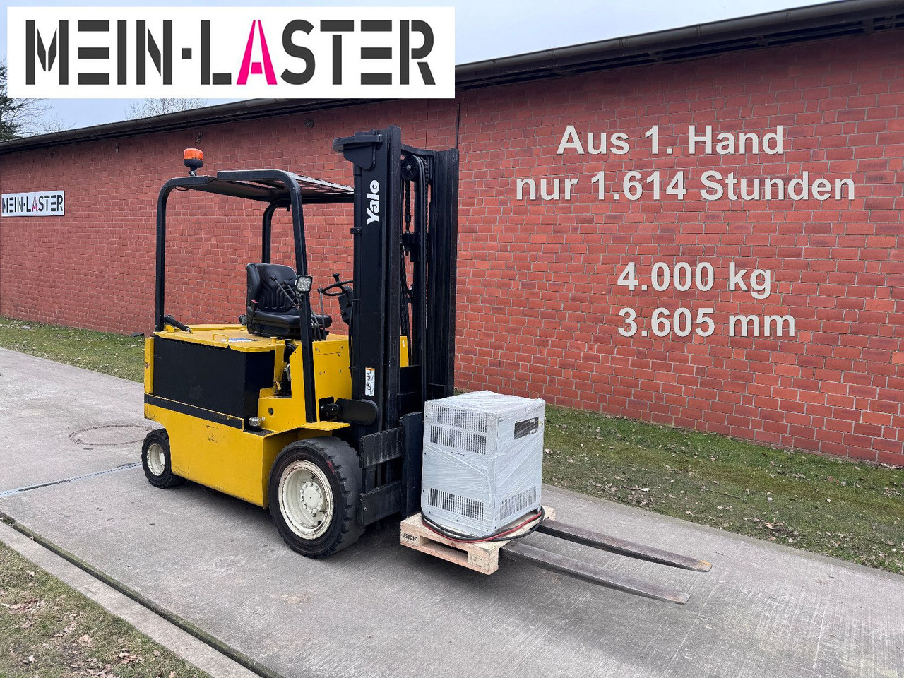 Yale ERP 40 AKE 4.000 kg - 3,6 m Zusatzhydraulik 1.Hd - Electric forklift: picture 1 Yale ERP 40 AKE 4.000 kg - 3,6 m Zusatzhydraulik 1.Hd - Electric forklift: picture 1