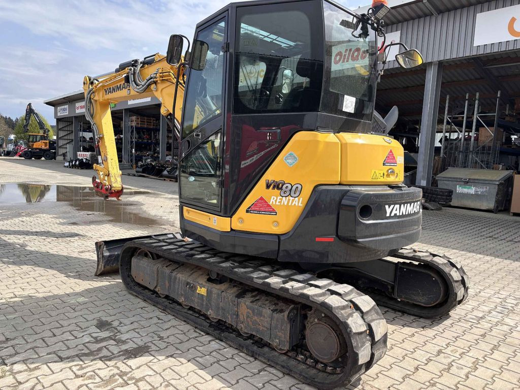 Yanmar VIO 80-2PB Yanmar VIO 80-2PB - Mini excavator: picture 4 Yanmar VIO 80-2PB Yanmar VIO 80-2PB - Mini excavator: picture 4
